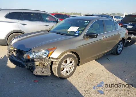 2009 Honda Accord 2.4 Lx-P из США, поврежденный, VIN 1HGCP26459A048181